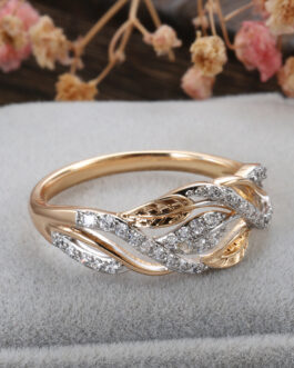 New Socialite Temperament Copper Plating All-match Fashion Women’s Ring