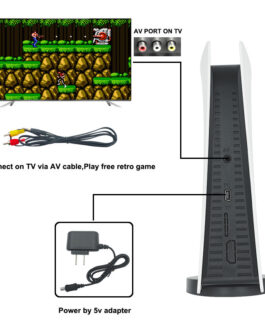 Nostalgic Retro P5 Mini TV GS5 Wired Family Game Console 620 Games