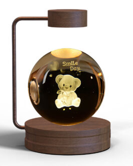 Crystal Ball Cosmic Dinosaur Indoor Night Light USB Power Warm Bedside Light Birthday Gift Night Lamp